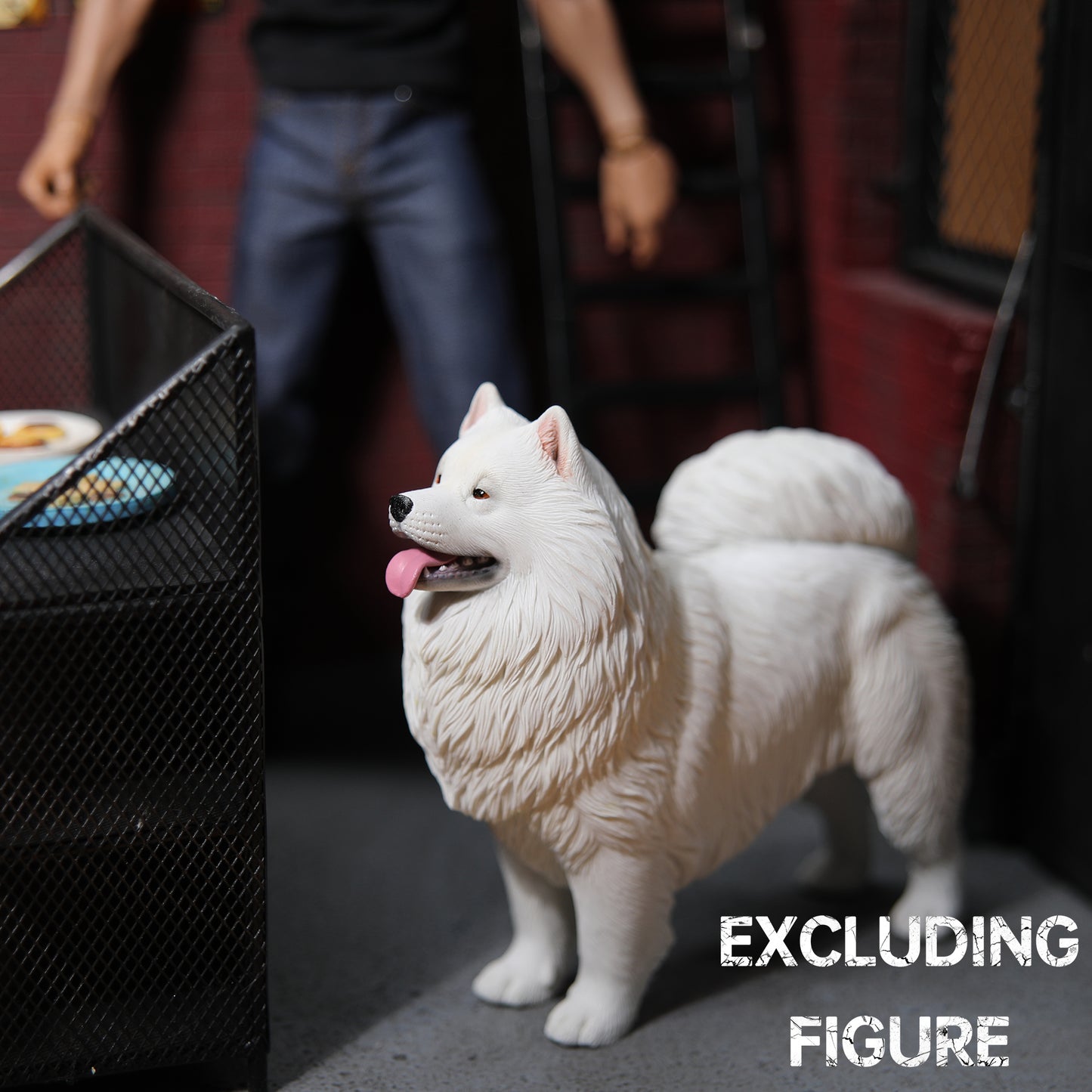 JXK143 Samoyed dog figurine dog statue gift for dog lovers