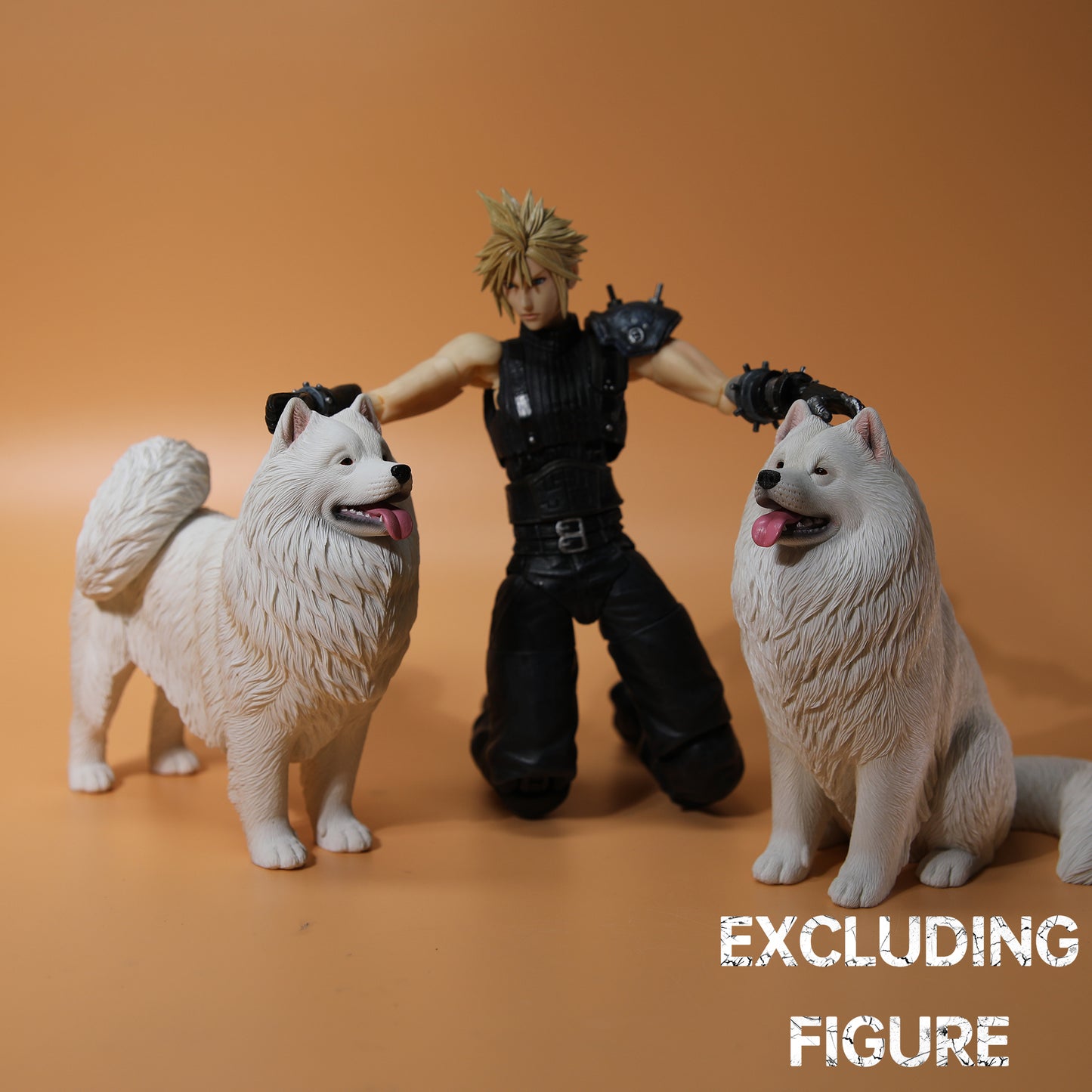 JXK143 Samoyed dog figurine dog statue gift for dog lovers