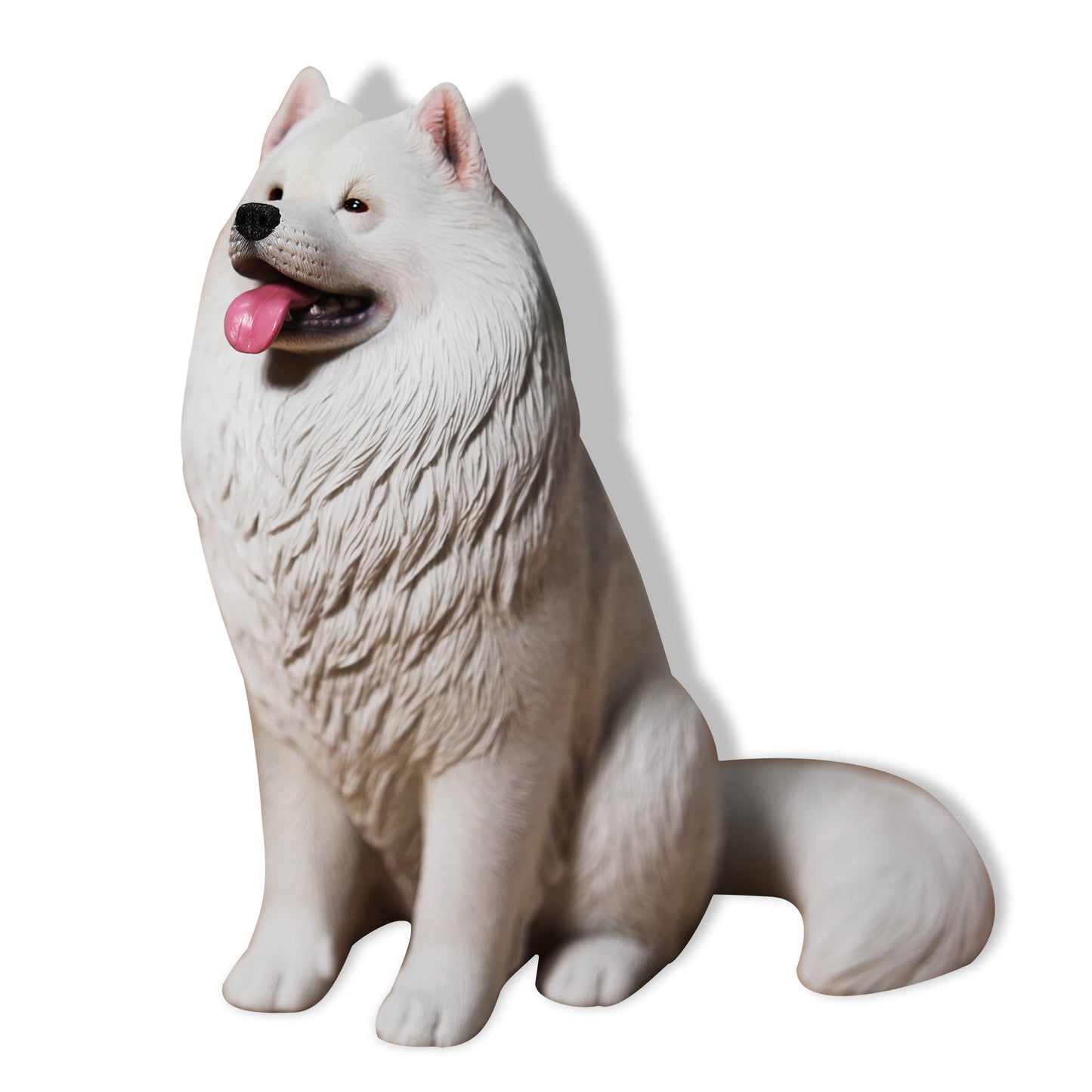 JXK143 Samoyed dog figurine dog statue gift for dog lovers